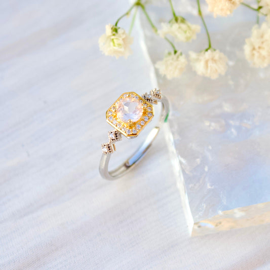 Vintage-Stil Rosenquarz - JK Jewelry & Accessories