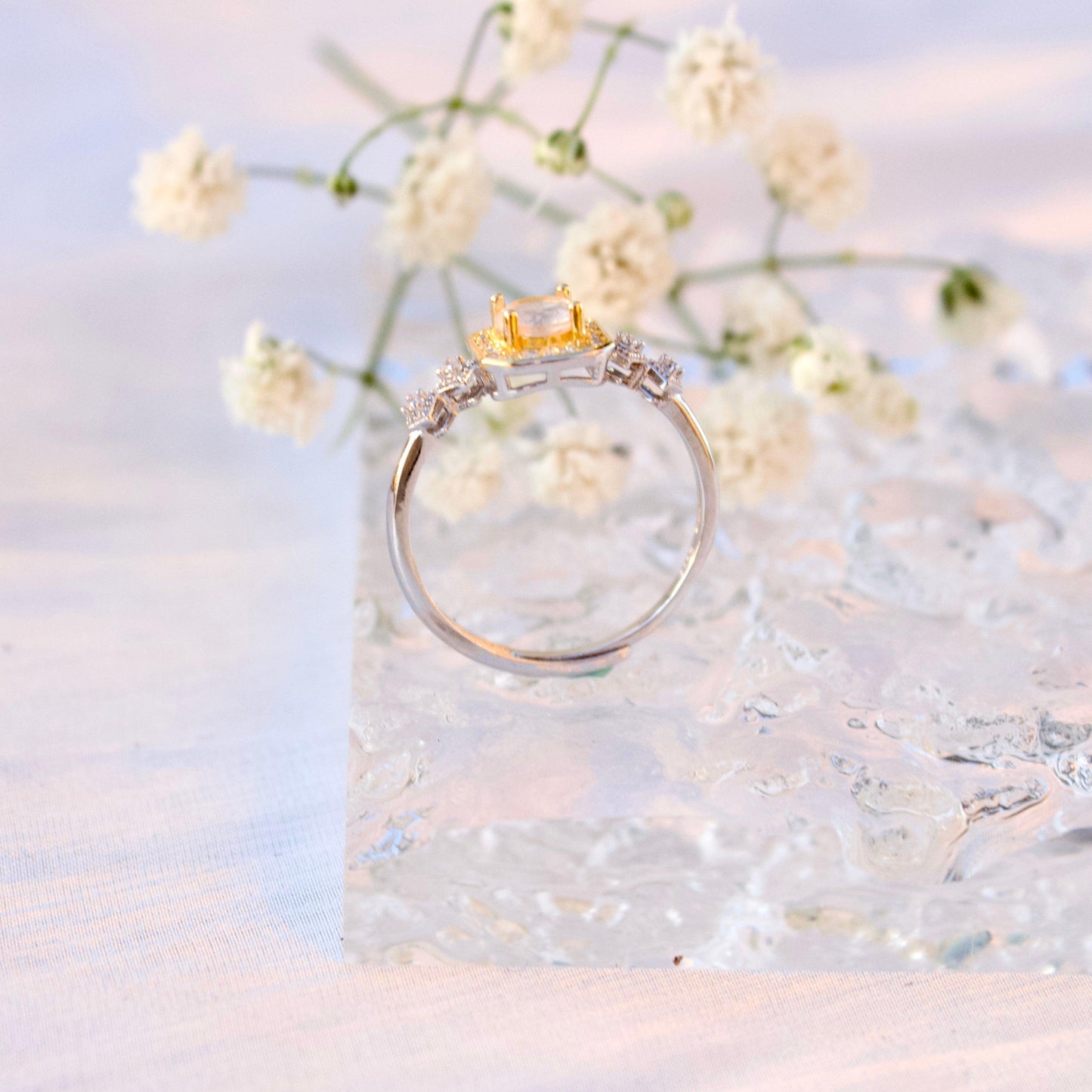 Vintage-Stil Rosenquarz - JK Jewelry & Accessories