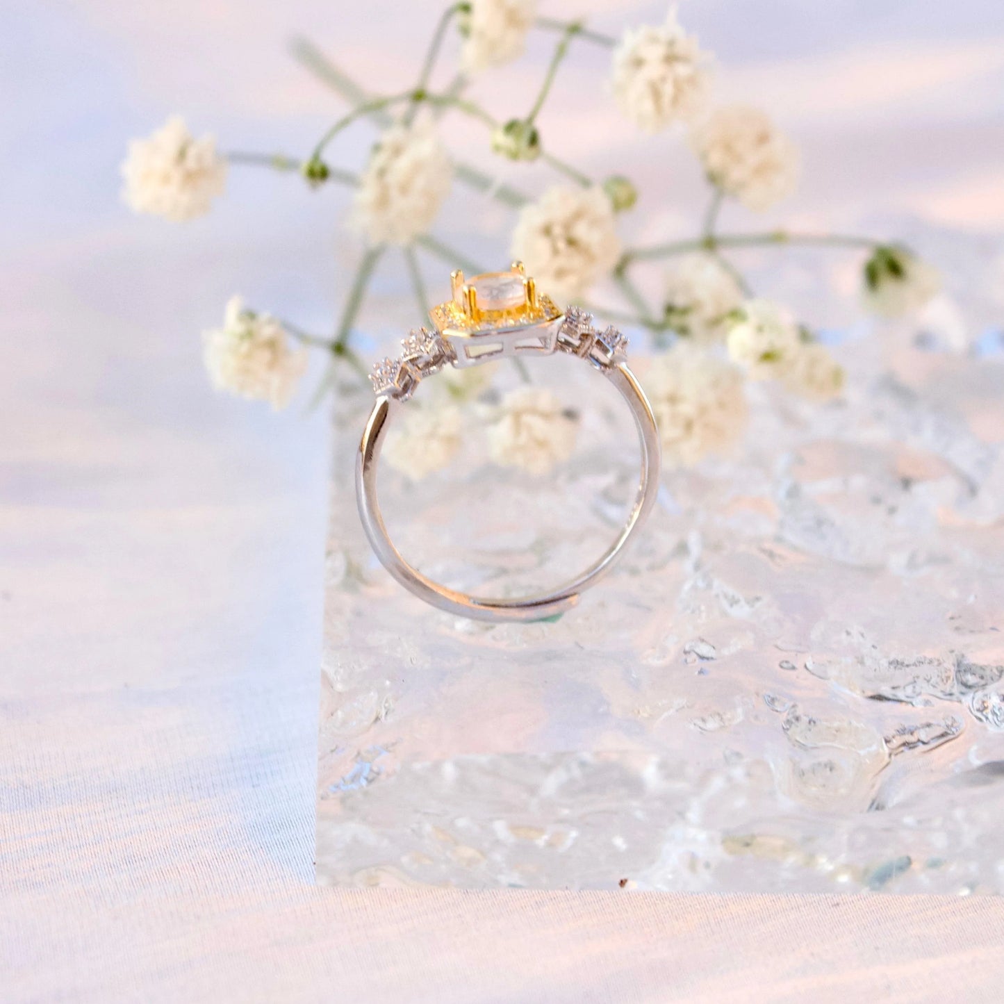 Vintage-Stil Rosenquarz - JK Jewelry & Accessories
