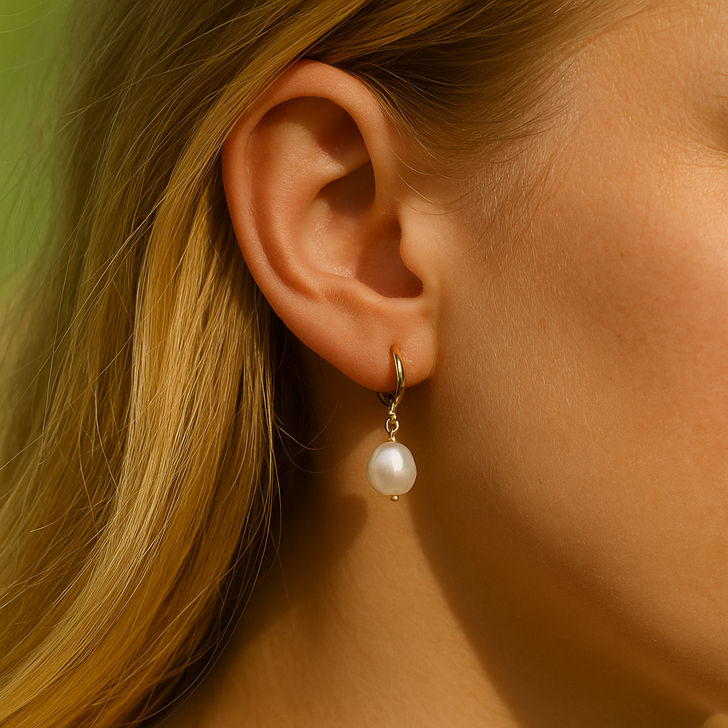 Barockperlen Creolen - JK Jewelry & Accessories