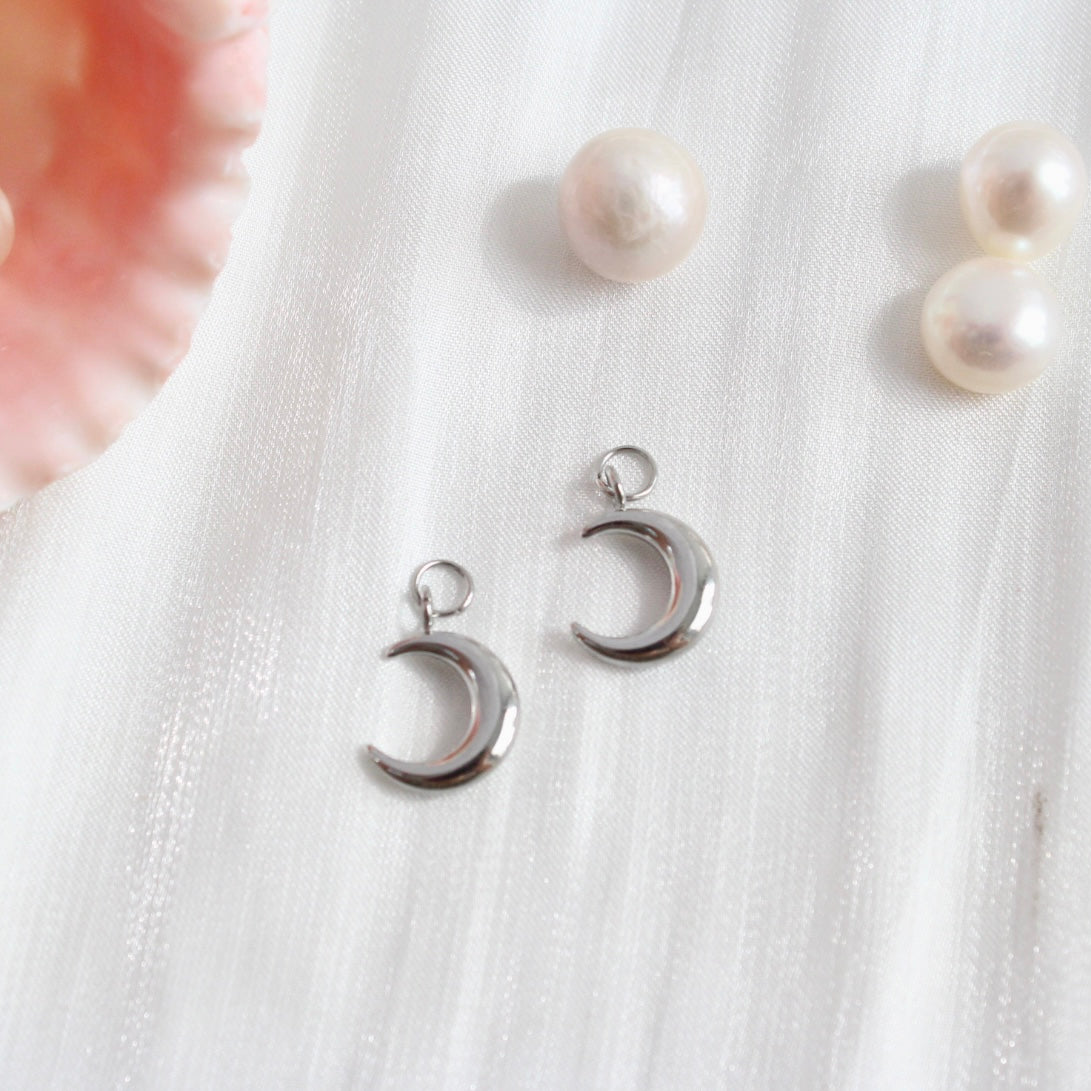 Olivia｜Klassische Creolen mit Mond