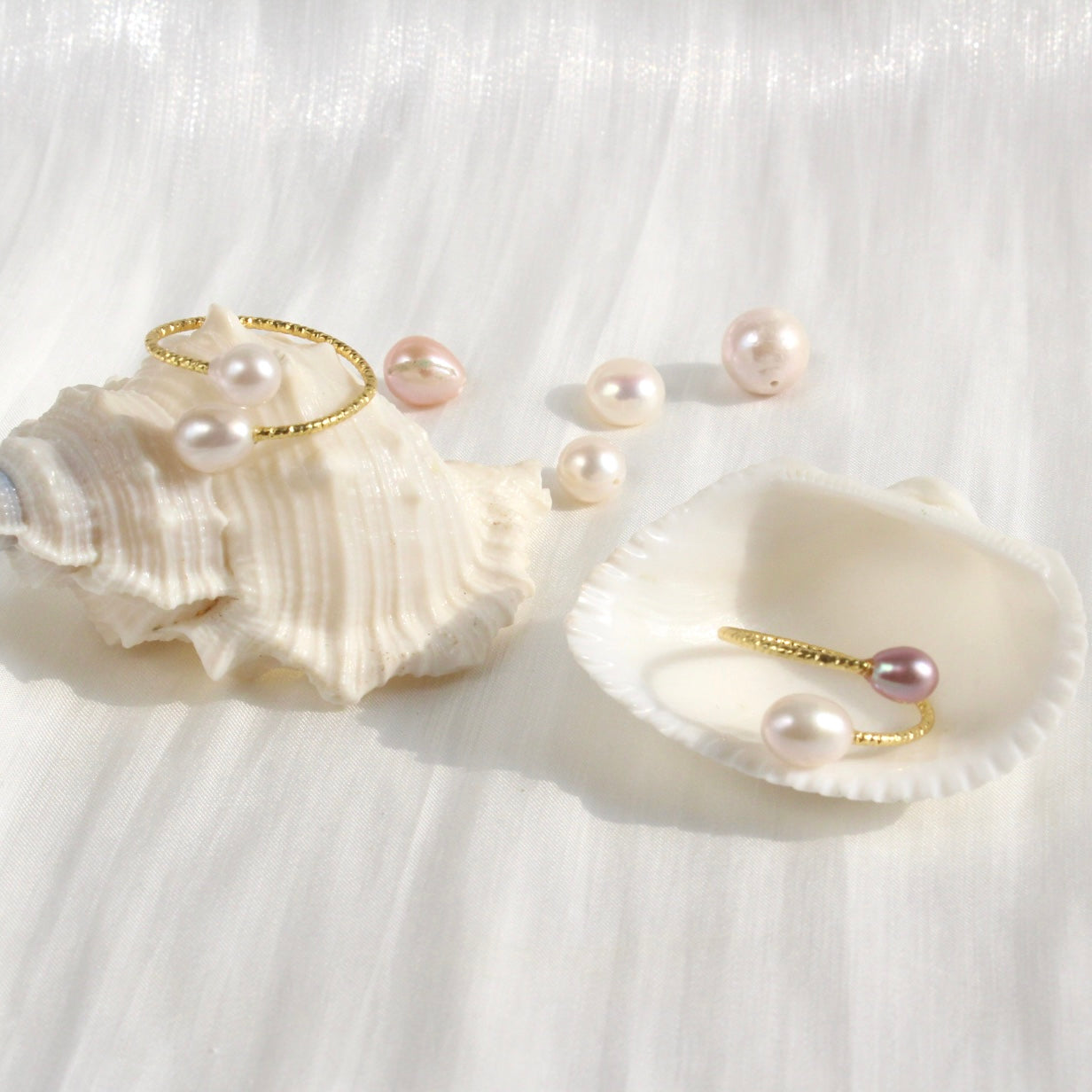 Ailany | Unikater Doppel-Perlenring