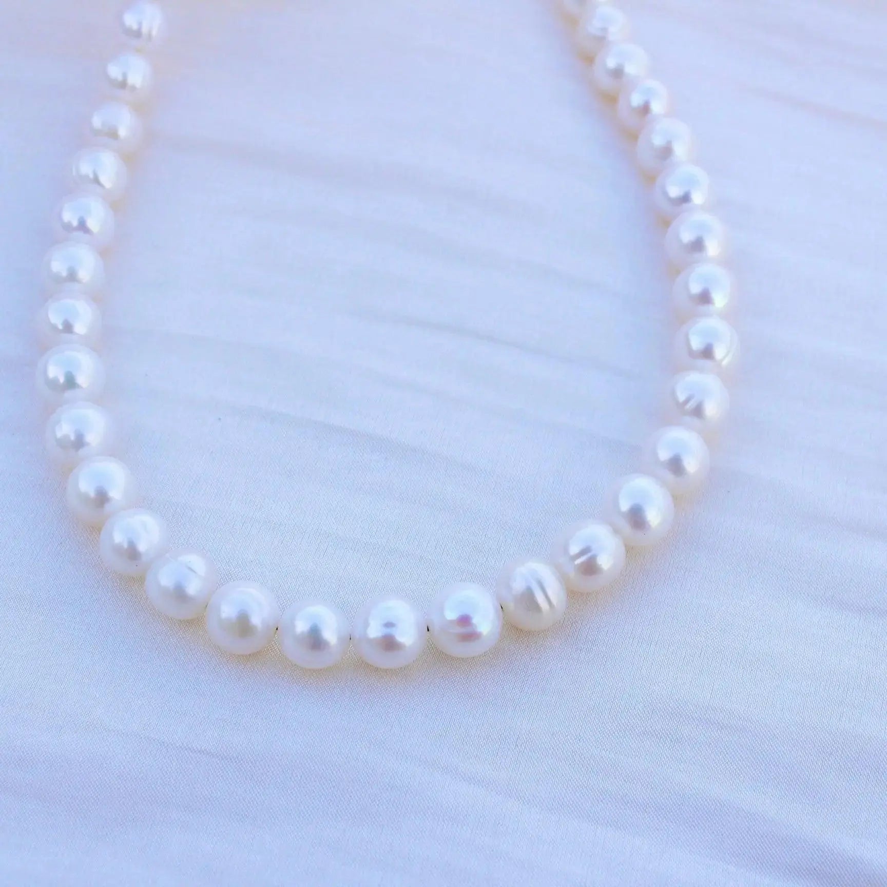 8.5mm klassische Perlenkette - JK Jewelry & Accessories