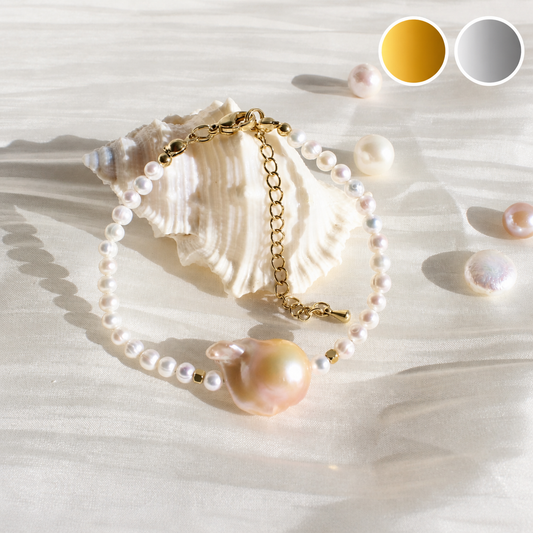 Macie | Barockperle mit zarter Perle