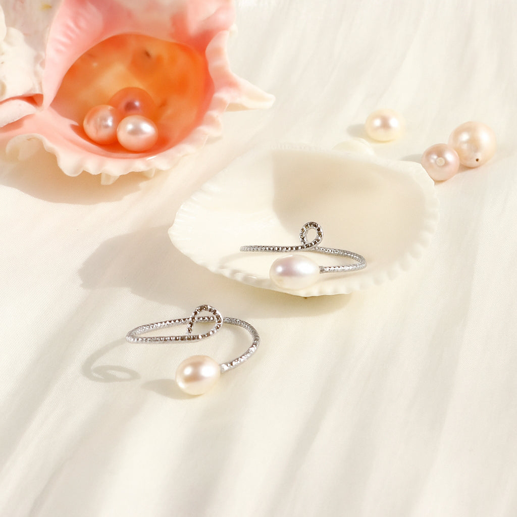 Ailany | Weisser Einzelperle-Ring