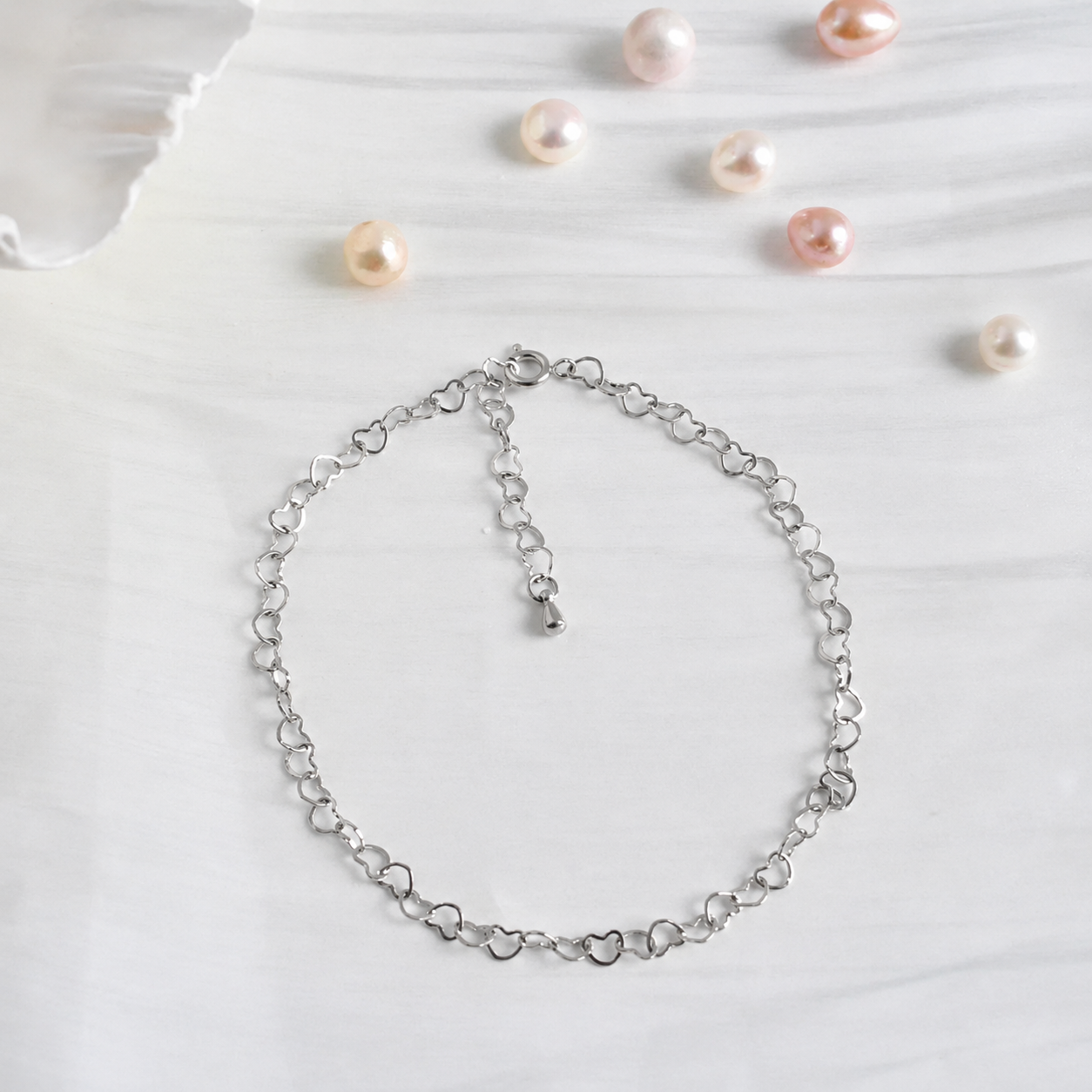 Cœurs connectés Bras- /<tc>Bracelet de cheville</tc>