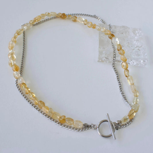 Doppelkette Citrin Schmuck Online ¦ JK Jewelry & Accessories