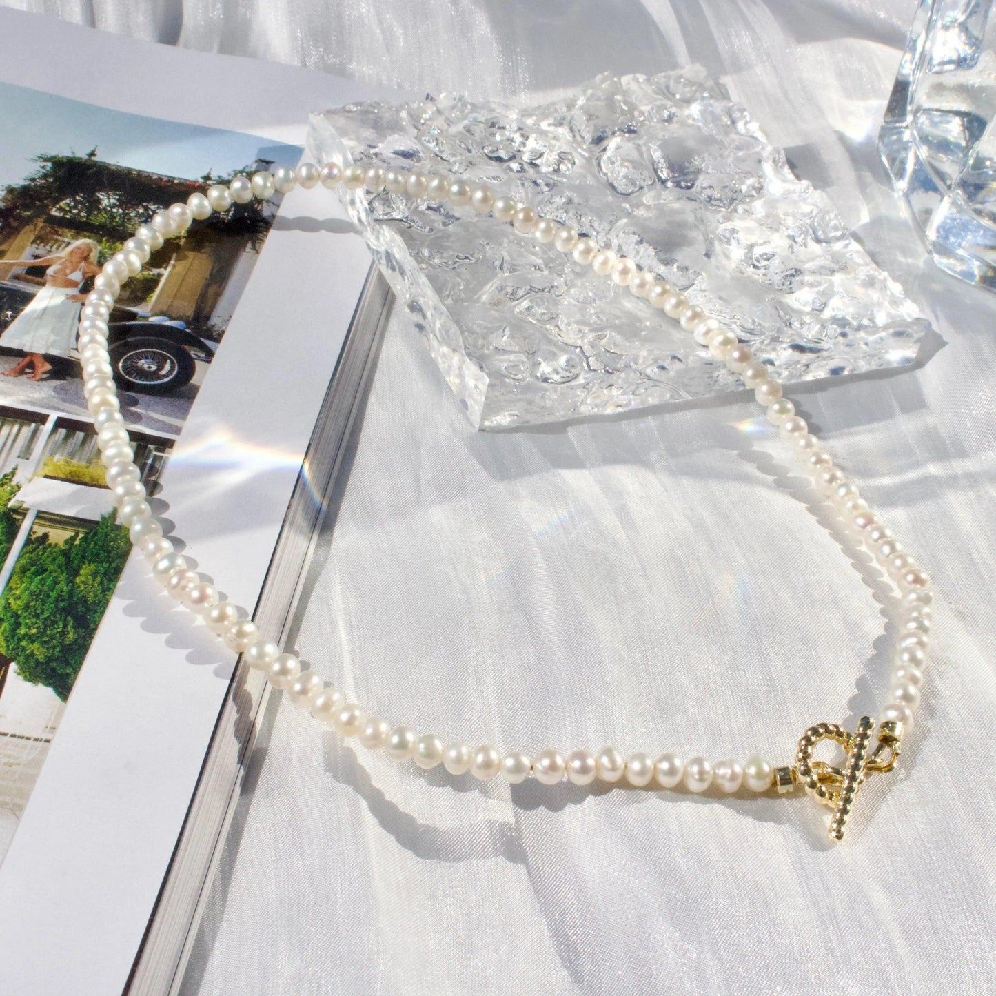 Goldener Kranz & Perlenkette Schmuck Online ¦ JK Jewelry & Accessories