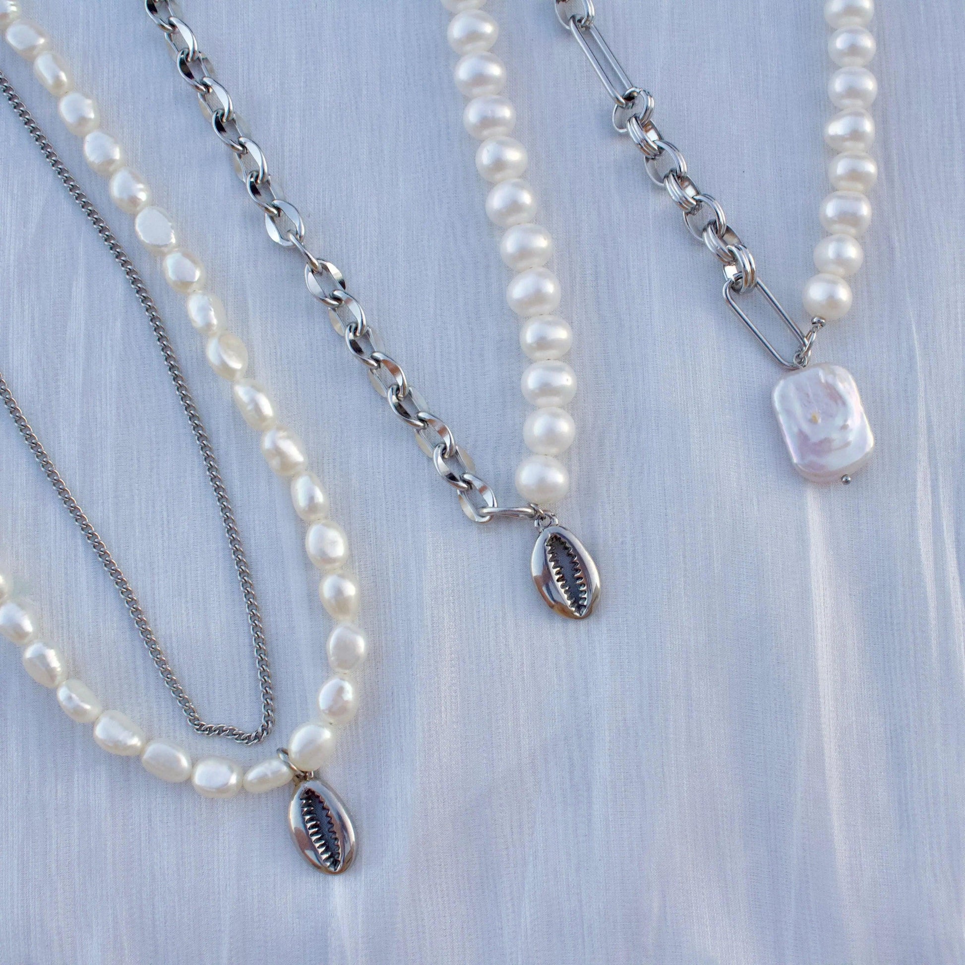 Perlen & Stahlkette JK Jewelry & Accessories