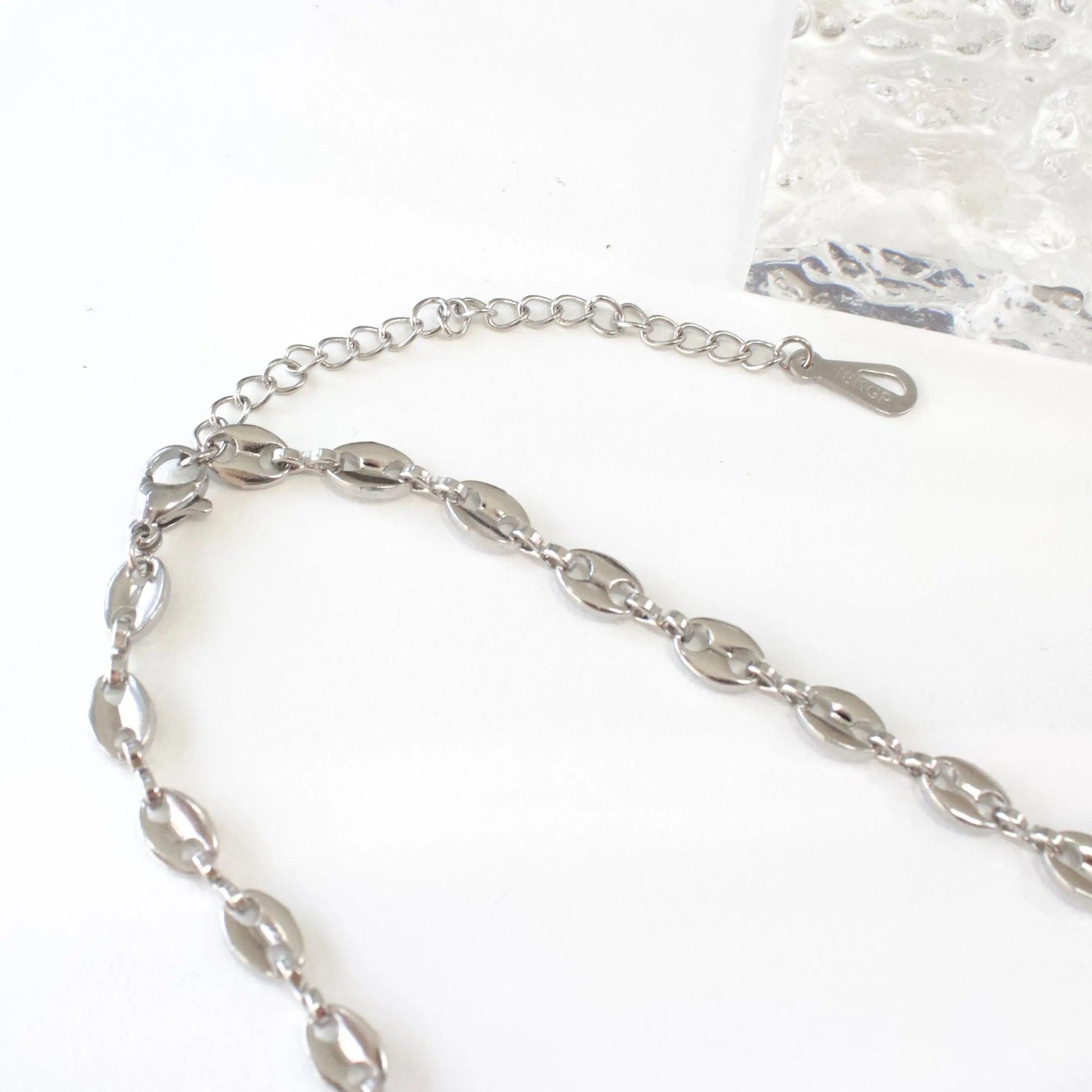Y-Halskette mit Rundes Perlmutt Schmuck Online ¦ JK Jewelry & Accessories
